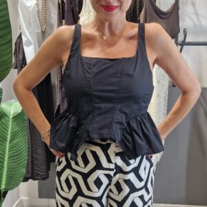 Top corsetto