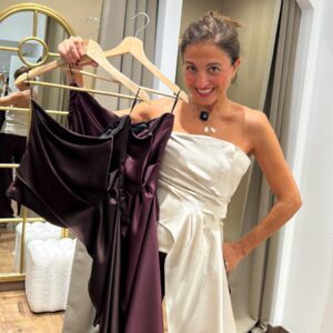 Top fascia con drappeggio