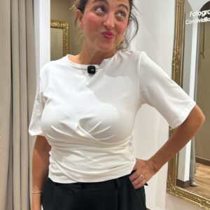 T-shirt incrocio